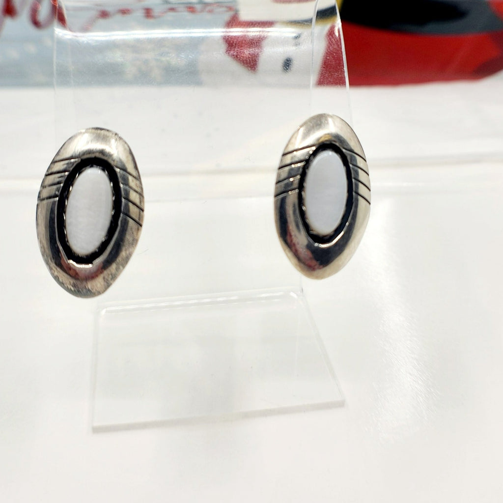 925 Sterling silver Vintage Moon Earrings