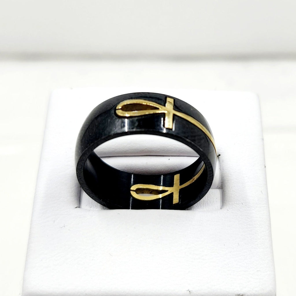 14k Gold /Stainless steel Band